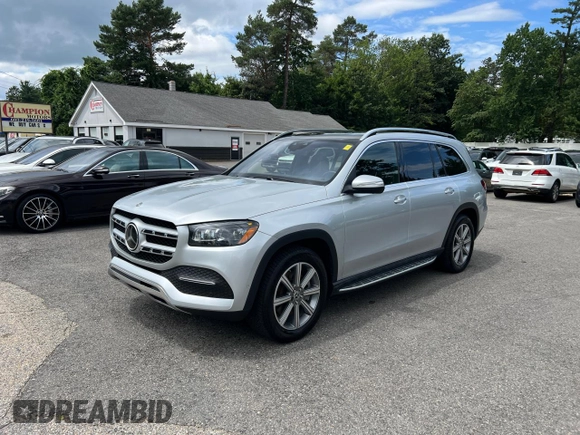 2021 Mercedes-Benz GLS 450 with VIN 4JGFF5KEXMA410816, listed as a Copart auction lot 65096815 with 157,958 mi miles and Clean title. Bid and sale history available at DreamBid. Image 2.