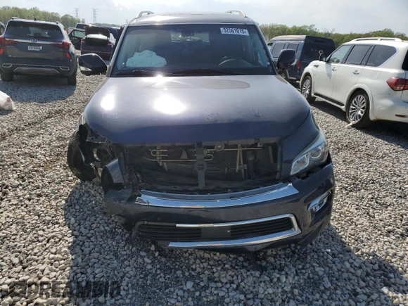 2015 Infiniti QX80 with VIN JN8AZ2NF6F9574713, listed as a Copart auction lot 52561015 with Not provided miles and Salvage title. Bid and sale history available at DreamBid. Image 5.
