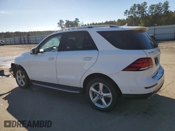 2019 Mercedes-Benz GLE 400 with VIN 4JGDA5GB1KB215988, listed as a Copart auction lot 85997784 with 49,906 mi miles and Salvage title. Bid and sale history available at DreamBid. Image 2.