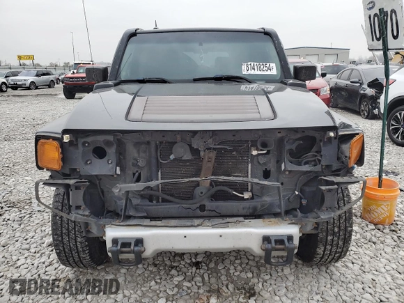 2008 Hummer H3 SUV with VIN 5GTEN13E188114275, listed as a Copart auction lot 81418254 with 196,190 mi miles and Salvage Title. Bid and sale history available at DreamBid. Image 5.