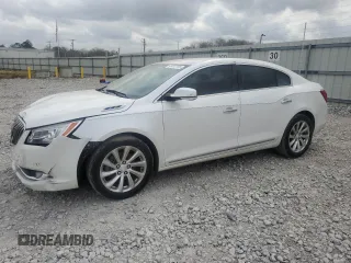 2015 Buick LaCrosse Leather with VIN 1G4GB5G32FF285520, listed as a Copart auction lot 49312105 with 109,420 mi miles and Salvage Title. Bid and sale history available at carsss.com. Image 1.