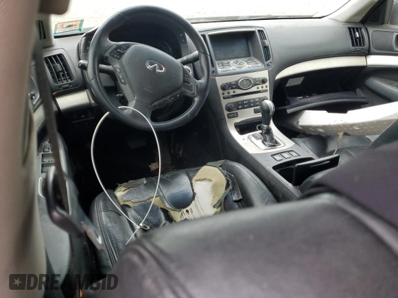 2007 Infiniti G35 Sedan G35x with VIN JNKBV61F17M822839, listed as a Copart auction lot 53678695 with 190,655 mi miles and Salvage Title. Bid and sale history available at carsss.com. Image 8.