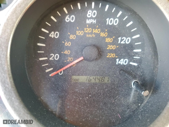 2002 Toyota Highlander with VIN JTEGF21A720054412, listed as a Copart auction lot 73246264 with 164,481 mi miles and Clean Title. Bid and sale history available at carsss.com. Image 9.