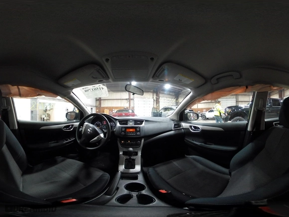 2015 Nissan Sentra SV with VIN 3N1AB7AP4FY365561, listed as a IAAI auction lot 41581798 with 81,002 mi miles. Bid and sale history available at carsss.com. Image 18.
