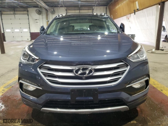 2017 Hyundai Santa Fe Sport 2.4L with VIN 5NMZUDLB5HH045320, listed as a Copart auction lot 46471275 with 119,526 mi miles and Clean Title. Bid and sale history available at carsss.com. Image 5.