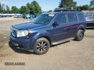 2013 Honda Pilot EX-L with VIN 5FNYF4H5XDB009403, listed as a Copart auction lot 62990275 with 169,914 mi miles and Salvage title. Bid and sale history available at DreamBid. Image 1.