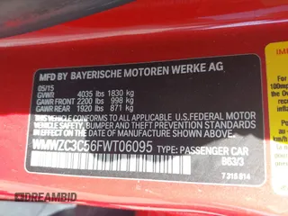 2015 MINI Countryman S z VIN WMWZC3C56FWT06095, wystawiony jako IAAI lot #41856493 z przebiegiem 44 699 mil mil oraz . Historia ofert i sprzedaży dostępna na DreamBid. Obrazek 9.