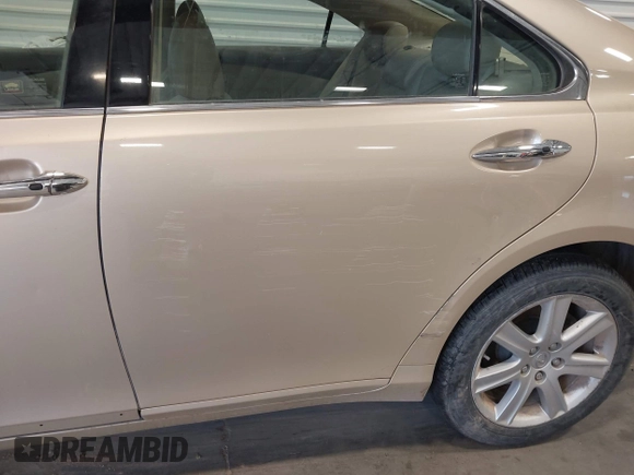2008 Lexus ES 350 with VIN JTHBJ46G382178257, listed as a IAAI auction lot 42143318 with 244,678 mi miles. Bid and sale history available at carsss.com. Image 13.