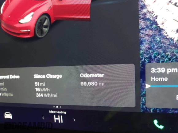 2020 Tesla Model 3 Standard Range Plus z VIN 5YJ3E1EA2LF705670, wystawiony jako IAAI lot #41572352 z przebiegiem 99 980 mil mil oraz . Historia ofert i sprzedaży dostępna na DreamBid. Obrazek 15.