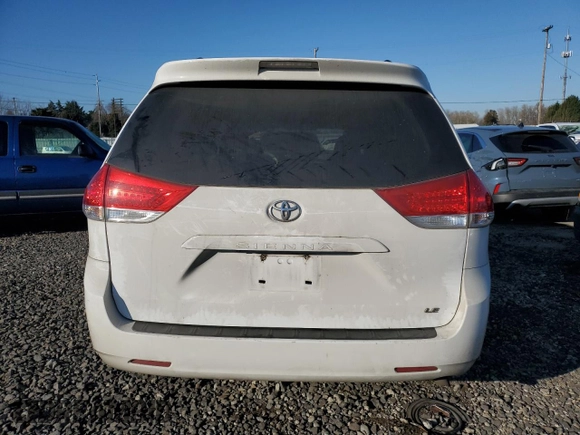 2013 Toyota Sienna LE AAS with VIN 5TDKK3DC7DS397847, listed as a Copart auction lot 42641525 with 200,866 mi miles and Salvage title. Bid and sale history available at DreamBid. Image 6.
