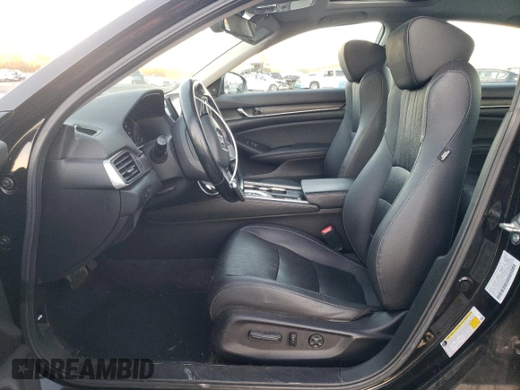 2020 Honda Accord EX-L with VIN 1HGCV2F52LA019775, listed as a Copart auction lot 82235704 with 75,219 mi miles and Salvage title. Bid and sale history available at DreamBid. Image 7.