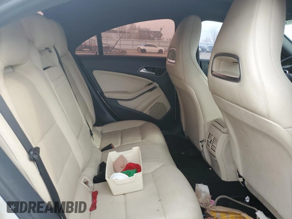 2017 Mercedes-Benz CLA 250 with VIN WDDSJ4GB6HN399599, listed as a Copart auction lot 54118705 with 160,287 mi miles and Clean Title. Bid and sale history available at DreamBid. Image 10.