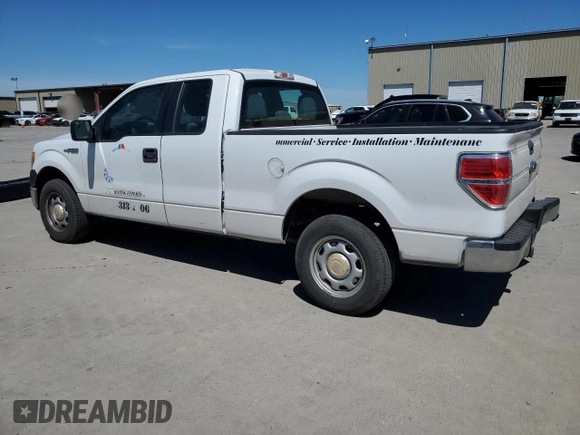2013 Ford F-150 XL with VIN 1FTEX1CM2DFE08735, listed as a Copart auction lot 50064815 with 179,252 mi miles and Salvage Title. Bid and sale history available at carsss.com. Image 2.