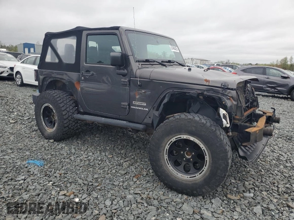 2017 Jeep Wrangler Sport z VIN 1C4AJWAG4HL650105, wystawiony jako Copart lot #57465425 z przebiegiem 85 821 mil mil oraz Szkoda całkowita • Salvage title. Historia ofert i sprzedaży dostępna na DreamBid. Obrazek 4.