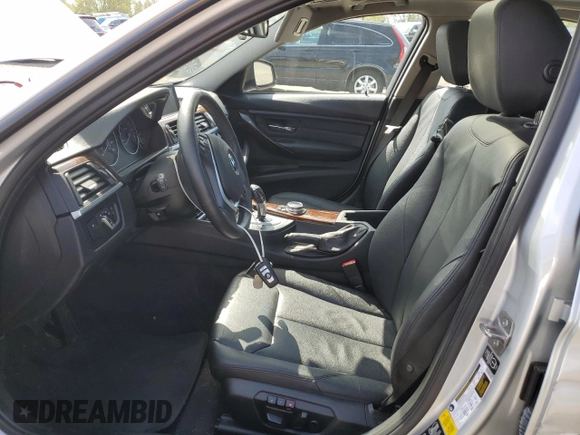 2014 BMW 3 Series 335i xDrive with VIN WBA3B9C56EP458673, listed as a Copart auction lot 52934245 with 37,852 mi miles and Salvage title. Bid and sale history available at DreamBid. Image 7.