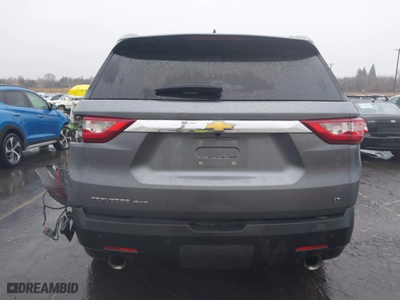 2019 Chevrolet Traverse LT Cloth with VIN 1GNEVGKW5KJ294534, listed as a IAAI auction lot 41241856 with 61,116 mi miles. Bid and sale history available at carsss.com. Image 16.
