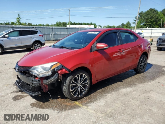 2014 Toyota Corolla L with VIN 2T1BURHE5EC095024, listed as a Copart auction lot 57477955 with 100,168 mi miles and Salvage title. Bid and sale history available at DreamBid. Image 1.