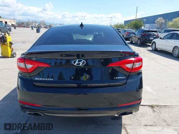 2016 Hyundai Sonata Sport with VIN 5NPE34AF8GH379592, listed as a IAAI auction lot 41964780 with 117,907 mi miles and . Bid and sale history available at DreamBid. Image 16.