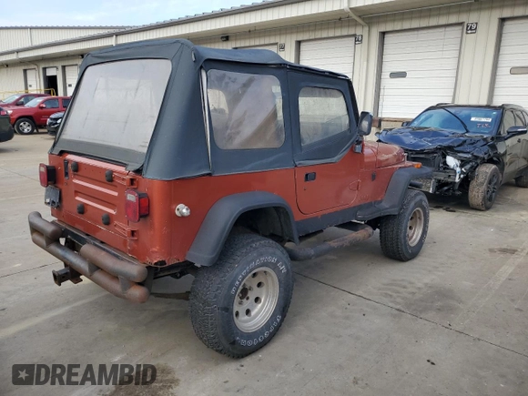 1995 Jeep Wrangler S with VIN 1J4FY19P1SP300868, listed as a Copart auction lot 85381954 with 171,288 mi miles and Clean Title. Bid and sale history available at carsss.com. Image 3.