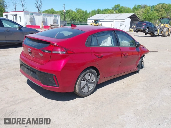 2019 Hyundai Ioniq Blue z VIN KMHC65LCXKU179508, wystawiony jako IAAI lot #42137390 z przebiegiem 118 820 mil mil oraz . Historia ofert i sprzedaży dostępna na DreamBid. Obrazek 4.