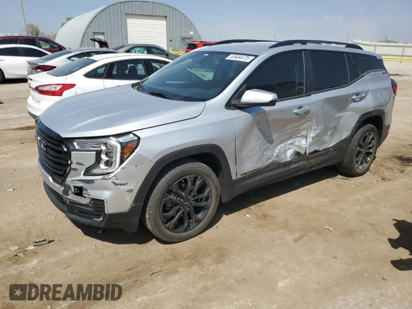 2022 GMC Terrain SLE with VIN 3GKALTEV7NL250321, listed as a Copart auction lot 53404475 with 31,502 mi miles and Salvage title. Bid and sale history available at DreamBid. Image 1.