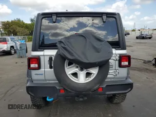 2023 Jeep Wrangler z VIN 1C4JJXN64PW630179, wystawiony jako Copart lot #53879415 z przebiegiem 27 905 mil mil oraz Czysty tytuł • Clean title. Historia ofert i sprzedaży dostępna na DreamBid. Obrazek 6.