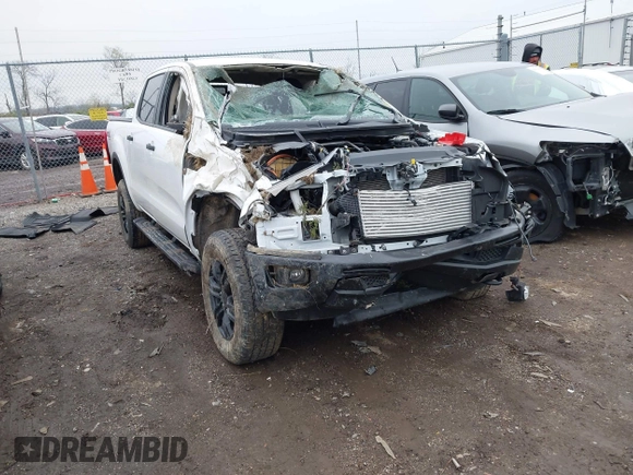2023 Ford Ranger XL with VIN 1FTER4FH5PLE35606, listed as a IAAI auction lot 41998155 with 19,264 mi miles and . Bid and sale history available at DreamBid. Image 1.