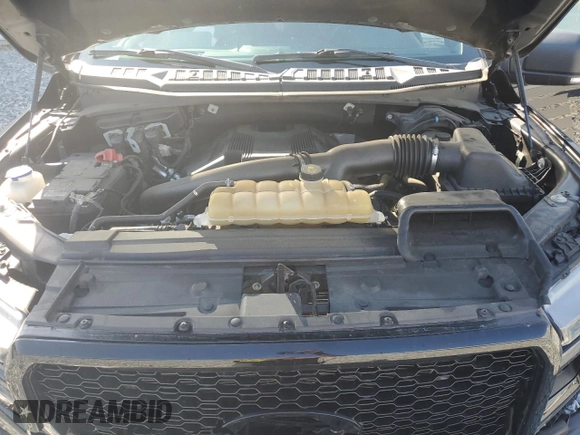 2020 Ford F-150 XL with VIN 1FTEW1E41LFB76143, listed as a Copart auction lot 61138875 with 48,406 mi miles and Salvage title. Bid and sale history available at DreamBid. Image 11.