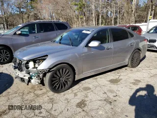 2014 Hyundai Equus Signature with VIN KMHGH4JH2EU076494, listed as a Copart auction lot 47988275 with 199,822 mi miles and Salvage Title. Bid and sale history available at DreamBid. Image 1.
