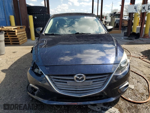 2014 Mazda 3 i Grand Touring with VIN 3MZBM1W74EM118139, listed as a Copart auction lot 45115185 with Not Provided miles and Salvage Title. Bid and sale history available at carsss.com. Image 5.