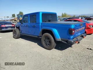 2021 Jeep Gladiator Mojave with VIN 1C6JJTEG0ML557348, listed as a Copart auction lot 74515434 with 30,901 mi miles and Salvage title. Bid and sale history available at DreamBid. Image 2.