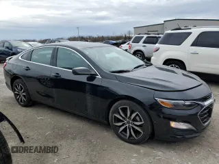 2020 Chevrolet Malibu RS with VIN 1G1ZG5ST5LF078646, listed as a Copart auction lot 51387275 with 33,956 mi miles and Salvage Title. Bid and sale history available at DreamBid. Image 4.