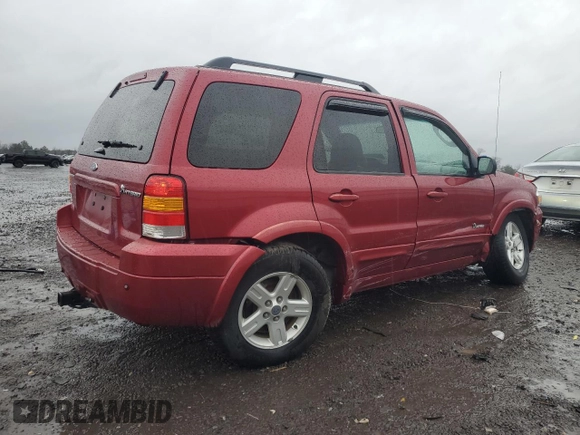 2007 Ford Escape Hybrid z VIN 1FMCU59H47KB77538, wystawiony jako Copart lot #86355294 z przebiegiem 113 539 mil mil oraz Szkoda całkowita • Salvage title. Historia ofert i sprzedaży dostępna na DreamBid. Obrazek 3.
