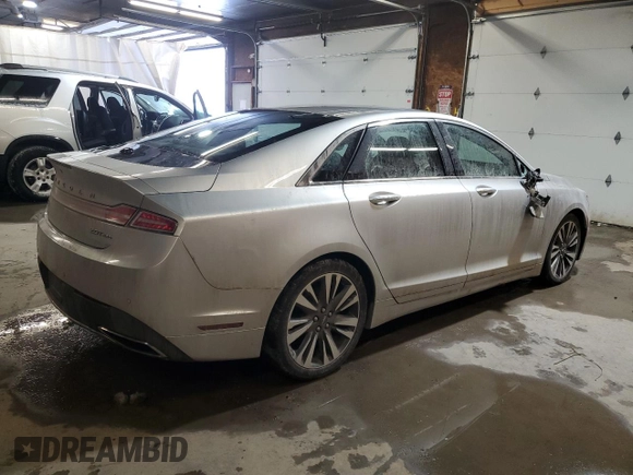 2018 Lincoln MKZ Reserve with VIN 3LN6L5F92JR613612, listed as a Copart auction lot 41607495 with 90,059 mi miles and Salvage Title. Bid and sale history available at DreamBid. Image 3.