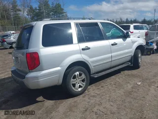 2003 Honda Pilot EX with VIN 2HKYF18553H553516, listed as a IAAI auction lot 41837203 with 287,502 mi miles. Bid and sale history available at carsss.com. Image 4.