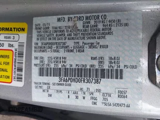 2015 Ford Fusion SE with VIN 3FA6P0HD0FR307387, listed as a IAAI auction lot 42348283 with 65,211 mi miles and . Bid and sale history available at DreamBid. Image 9.