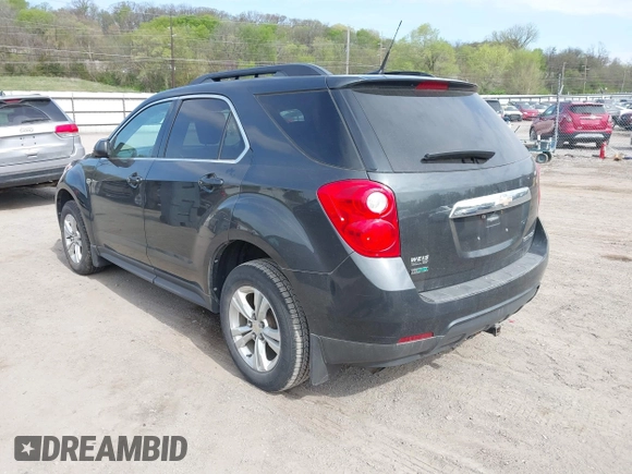 2012 Chevrolet Equinox LT w/1LT with VIN 2GNALDEKXC1238208, listed as a IAAI auction lot 42078049 with 136,246 mi miles. Bid and sale history available at carsss.com. Image 3.