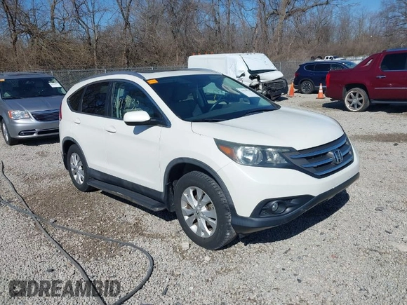 2014 Honda CR-V EX-L with VIN 5J6RM4H77EL045179, listed as a IAAI auction lot 41819932 with 49,218 mi miles. Bid and sale history available at carsss.com. Image 1.