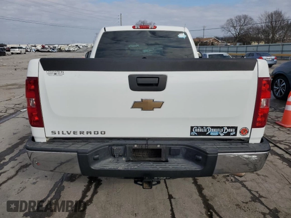 2010 Chevrolet Silverado 1500 Work Truck with VIN 1GCPCPEX4AZ190760, listed as a Copart auction lot 87882285 with 88,770 mi miles and Salvage Title. Bid and sale history available at DreamBid. Image 6.