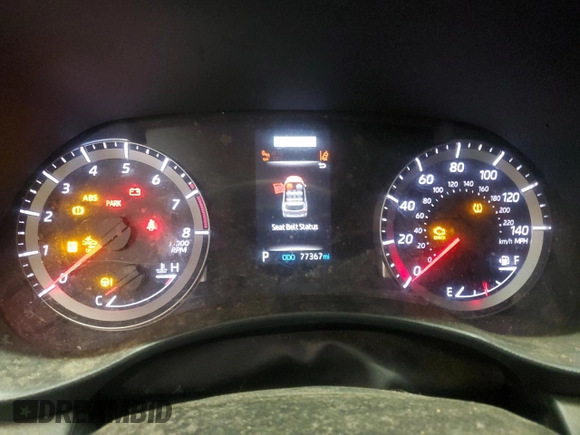 2021 Toyota Highlander L with VIN 5TDZZRAH8MS521752, listed as a Copart auction lot 86486854 with 77,367 mi miles and Clean title. Bid and sale history available at DreamBid. Image 9.