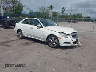 2011 Mercedes-Benz E 350 Luxury with VIN WDDHF8HB6BA342917, listed as a IAAI auction lot 42100536 with 98,610 mi miles and . Bid and sale history available at DreamBid. Image 1.