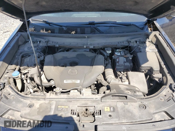 2016 Mazda CX-9 Touring with VIN JM3TCBCY2G0103293, listed as a Copart auction lot 54706795 with 201,651 mi miles and Salvage title. Bid and sale history available at DreamBid. Image 12.