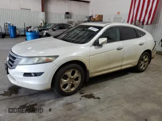 2010 Honda Crosstour EX-L z VIN 5J6TF1H55AL001060, wystawiony jako Copart lot #56680515 z przebiegiem 226 086 mil mil oraz Szkoda całkowita • Salvage title. Historia ofert i sprzedaży dostępna na DreamBid. Obrazek 1.