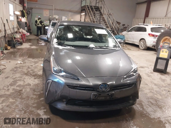 2020 Toyota Prius LE with VIN JTDL9RFU8L3016452, listed as a IAAI auction lot 41417551 with 52,810 mi miles and . Bid and sale history available at DreamBid. Image 6.