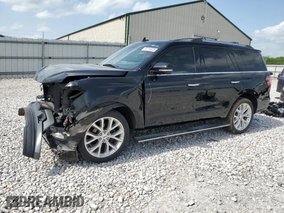 2018 Ford Expedition Limited with VIN 1FMJU2AT8JEA70116, listed as a Copart auction lot 57276025 with 129,802 mi miles and Salvage title. Bid and sale history available at DreamBid. Image 1.