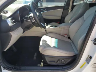 2022 Genesis G70 2.0T with VIN KMTG34TA2NU089573, listed as a Copart auction lot 51828944 with 34,543 mi miles and Salvage Title. Bid and sale history available at carsss.com. Image 7.