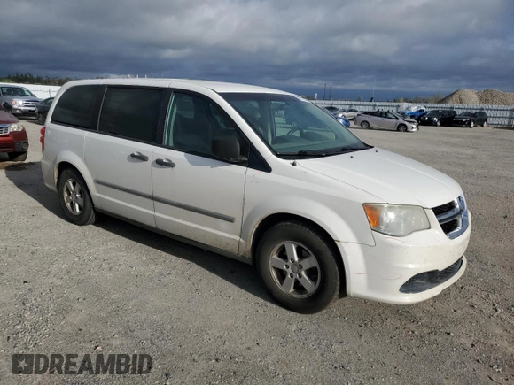 2011 Dodge Grand Caravan Cargo with VIN 2D4RN1AG7BR654791, listed as a Copart auction lot 50679585 with 186,072 mi miles and Salvage Title. Bid and sale history available at carsss.com. Image 4.