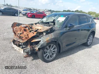 2024 Mazda CX-5 2.5 S Premium Package with VIN JM3KFBDL0R0422863, listed as a IAAI auction lot 40931512 with 1 mi miles. Bid and sale history available at carsss.com. Image 2.
