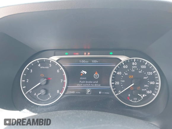 2024 Nissan Sentra SV with VIN 3N1AB8CVXRY365327, listed as a IAAI auction lot 42521859 with 22,848 mi miles and . Bid and sale history available at DreamBid. Image 7.