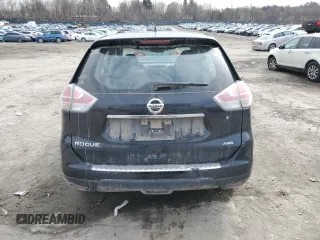 2016 Nissan Rogue S with VIN JN8AT2MV5GW151523, listed as a Copart auction lot 46334555 with 144,065 mi miles and Salvage Title. Bid and sale history available at carsss.com. Image 6.